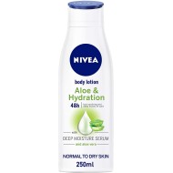 NIVEA Aloe and Hydration Body Lotion Aloe Vera Normal to Dry Skin